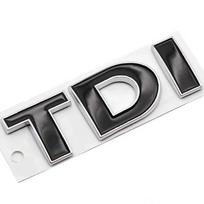3D Metal TDI Logo Car Front Grille Emblem Sticker Fender Side Rear Trunk Auto Badge Decor For VW Polo Golf Jetta Passat MK4 MK5 Style36