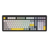 AJAZZ AK980V2 Tri-Mode Wireless Mechanical Keyboard RGB Lighting 8000mAh Battery Gasket Full-Key Hot-Swappable 101-Key 2U0