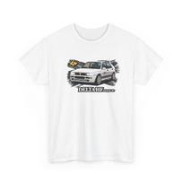 Lancia Delta Integrale Martini Racing T-Shirt - Vintage Rally Car - Gift for Motorsports Enthusiasts - Delta Evolution Graphics L gray