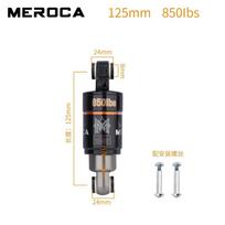 Bicycle Rear Shock Absorber Coil Suspension Mountain Bike Scooter 125mm 150mm 165mm Aluminum Alloy MT-100 125mm x 850lbs gray