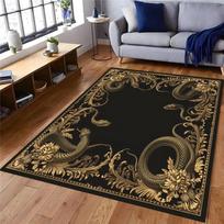 Snake Animal Pattern Rugs Serpent Pattern Rugs Classic Gothic Rug Non Slip Washable Floor Carpet for Living Room Bedroom 60x90cm24x35in