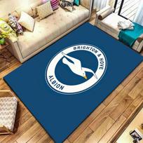 Brighton & Hove Albion Carpet Rug for Living Room Bedroom Home Sofa Decoration,Kids play Non-slip Floor Mat 100x120cm( 39x47in )