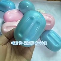 New Soap Crunch Squishy Ball Stress Ball Fidget Toy Crunchy Squeeze Ball Round Blocks Filled Asmr Anti Stress Toy For Adults