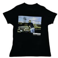 Ice Cube Graphic T-Shirt Med Black Rap Hip Hop Vintage Style Streetwear Car Tee M gray