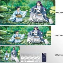 Large Mouse Pads Laptop Gaming Accessories Computer Gamer Anime Keyboard Pad Mouse Mat Desktop The Apothecary Diaries Mousepad 800x300X2mm