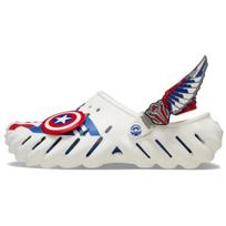 Marvel x Crocs Echo Clog Captain America Unisex Kedai Balti 209478-100 41-42 white