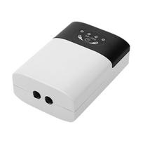 Oxygen Pump Fish Tank Oxygenator Aquarium Oxygen Aerator Pond Aerator Air Pump USB Rechargeable Fishing Aerator with Type 1 white