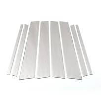 For Toyota Rav 4 Rav4 3 Gen 2008-2013 Chrome Window Pillar Strip Cover Trim Stainless Steel Center Pillars Sticker Chrome white