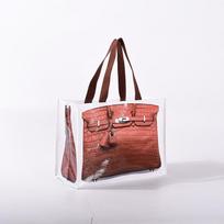 PP austas pirkinių krepšys Tote krepšys Akį traukiantis krepšys 70*3.2cm brown