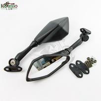 Fit for KAWASAKI NINJA 650 400 300 Motorcycle Accessories Rear View Mirror EX650 EX400 EX300 Side Rearview Mirrors Ninja 400 shorter one black