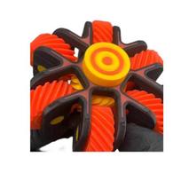 3D Spausdintas Fidget Spinner Žaislas Nerimo Streso Atsarginis Pavara Sukamas Žaislas Nešiojamas Kelionėms Namų Biuro Pirštų Ritinėlis EDC Stalo Žaislas A red