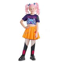 Witch hunting group costume cosplay Rumi Zoe Mira costume singing costume child girl 140cm orange