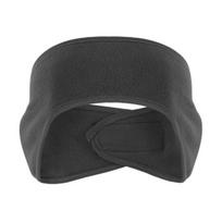 Sport Headband Wear Resistance Adjustable Fastener Tape High Elasticity Moisture-proof Windproof Keep Warm Accessory Fleece Earmuffs Running Headband tamsiai pilka spalva