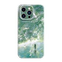 Solitary Traveler Phone Case For Xiaomi 15 15T 14 14T Pro Film Hard Cover Xiaomi 15T 5G gray