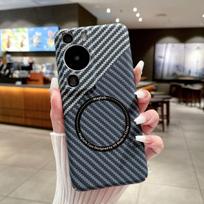 For Huawei P60 P50 P40 P30 Pro Case Hard carbon fiber Magnetic Slim Protective Back Cover Case For Huawei p60Pro P50 Phone Shell For P40 Pro pilka spalva