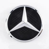 3D Car Grill Emblem Star Badge Front Grill Logo For Mercedes Benz W204 W205 W213 X253 A B C E S CLA GLB GLC GLE GLS Accessories BI1 GLS-166 2015-2019 white