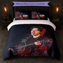 Harry Styles Print 3Pcs Duvet Cover Set 1 Duvet Cover and 2 Pillowcases Soft Bed Linen For Household Bedroom 140cm*210cm