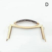 Mini Metal Purse Frame Kiss Clasp Bag Hardware Vintage Purse Clasp Frame Bag Kiss Clasp Lock Diy Craft