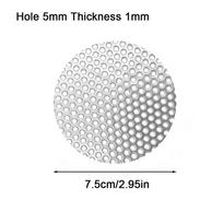 1 mm 304 nerūdijančio plieno perforuoto tinklelio filtro plokštelė, sūkurinio nutekėjimo dangteliai, metaliniai nutekėjimo dangteliai, augalų atramų apsauginis kilimėlis