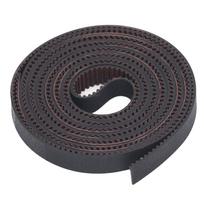 3D Printer Timing Belt 9mm Wide 2mm Pitch Open 2GT Synchronous Belt Neoprene Pulley Belt for VORON black