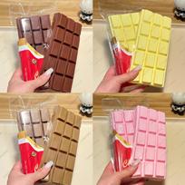 Chocolate Bar Slow Rising Squishy Toy Soft Moist Chocolate Fidget Toys For Kids And Adults Asmr Sensory Anti Stress Toys Gifts