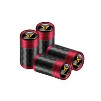 New 3D Car Accessories Wheel Carbon Fiber Valve Caps Stem Case For Seat Leon FR Cupra Ibiza Altea Formula Racing Alhambra Arona