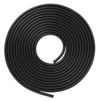 5m Aquarium Air Pump Tube Soft Silicone Acuarios Oxygen Hose for Fish Tank(black) black