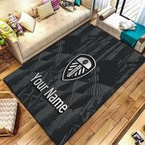Leeds United Custom Name Carpet Rug for Living Room Bedroom Home Sofa Decoration,Kids play Non-slip Floor Mat 60x90cm( 23x35in )