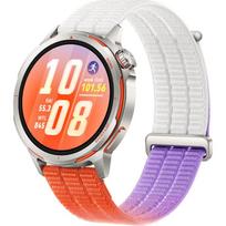 Nailono pintas kilpinis laikrodžio dirželis, skirtas Huawei Watch GT Runner 2, reguliuojamas, ergonomiškas, patogus, pakeičiamas išmaniojo laikrodžio dirželis For Huawei Watch GT Runner 2 orange