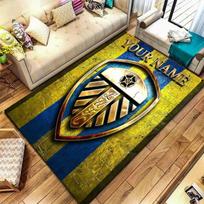 Leeds Fc Custom Name Carpet Rug For Living Room Bedroom Home Sofa Decoration,Kids play Non-slip Floor Mat 100x120cm( 39x47in )