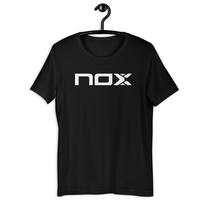 T-Shirt NOX Padel Beach Tennis Logo Men's T-Shirt & Women Tee Fashion M black