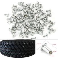 100 vnt. 6,5 mm 0,3 col. Rato padangų smeigtai Varžtai Neslystantys vinys automobiliui, motociklui, keturračiui, UTV(JX6.5 8 1 ) white