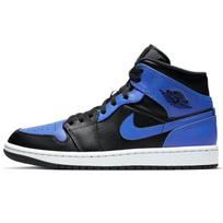 Air Jordan 1 Mid 'Hyper Royal Black' Jordan 554724-077 42.5 black