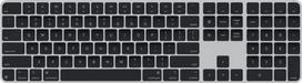 Apple Magic Keyboard with Touch ID and Numeric Keypad for Mac models with Apple silicon - US English - Black Keys