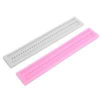 Silicone Fondant Cake Decoration Mould Portable Chocolate Mold DIY Kitchen Baking Tool white