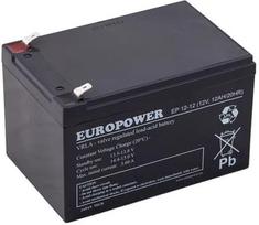 Europower Akumulator AGM EUROPOWER serii EP 12V 12Ah (Żywotność 6-9 lat)