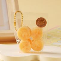 Mochi Fun Squishy Stress Toys Fruit Squeeze Soft Sensory Toy Anti Stress Ball Pendant Keychain Party Favors Backpack Decor Gift orange
