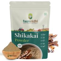 Farmnidhi Shikakai Powder For Hair & Skin Care, 100 Grams Pure Natural Acacia Concinna Powder Helps Scalp Cleanser, Adds Shine, Ideal for Regular Sk beige
