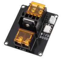3D Printer Accessories 25A MOS Tube Heat Bed Power Module Expansion Board High Current Load Module Mos Tube Hotend black