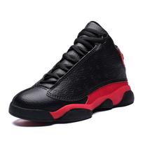 Vaikų krepšinio bateliai Berniukams Mergaitėms Jaunimui Vidaus Lauko Treniruotėms Neslystantys Dilimui Atsparūs Amortizuojantys Sportbačiai Size 37, Insole Length 23.6 cm black