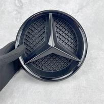 BENZ Grill Badge Grid style Front Emblem for Mercedes benz AMG A B C E CLA CLS SLK GL Metris GLK GLA G R V VITO GLE GLC GLS B-W245 2005-2011