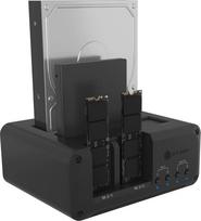 Raidsonic 4-bay Enclosure for 2x M.2 NVMe and 2x 2.5"/3.5" HDD/SSD | IB-2925MS-CU31