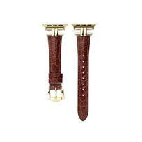 Prabangus metalinis dirželis IWatch juostai Series 8 7 6 5 4 3 SE Moteriškas odinis laikrodžio dirželis Apple Watch juostoms 40mm 41m 38 45 42 44 49 42mm 44mm 45mm 49mm brown