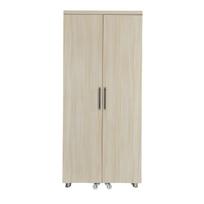 Laisvai pastatoma virtuvės spintelė Kalune Design Guzzo, šviesus ąžuolas sp., 80 cm x 42 cm x 180 cm