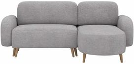 Kampinė sofa - lova Bawal Avexin 04, pilka sp., dešininė, 150 x 230 cm x 95 cm