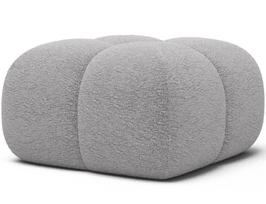 Pufas Covio Chenille, pilka sp., 85 cm x 85 cm x 52 cm