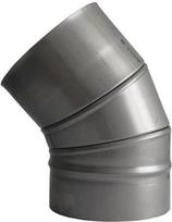 Wadex Kaminų alkūnė WADEX 115, D180 mm 45°
