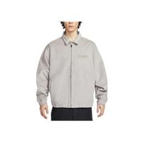 Nike As M Harrington striukė Cord Op Krepšinio serija Patogi minkšta stilinga apykaklė Striukė Vyriška striukė Šviesiai pilka HV4774009 S white