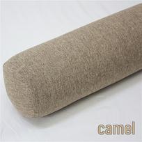 Nuimama ir skalbiama kojas prilaikanti pagalvė - Cilindrinis lovos tarpas užpildas su medvilnės ir lino imitacija. 15*60cm with core + cover kupranugaris