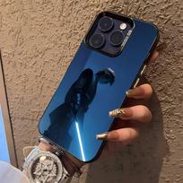 Hayden Christensen A-Anakin Skywalker telefono dėklas iPhone 16,15,14,13,12,11,Pro,XS,Max,Plus juodam saldainio matiniam smūgiams atspariam dangteliui iPhone13PROMAX blue
